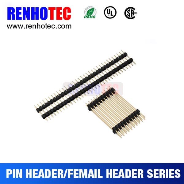 Double Row 2_54mm Male Pin Header Connector